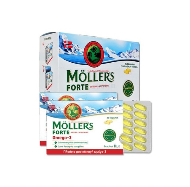 MOLLERS FORTE (BLISTER), 150 CAPS