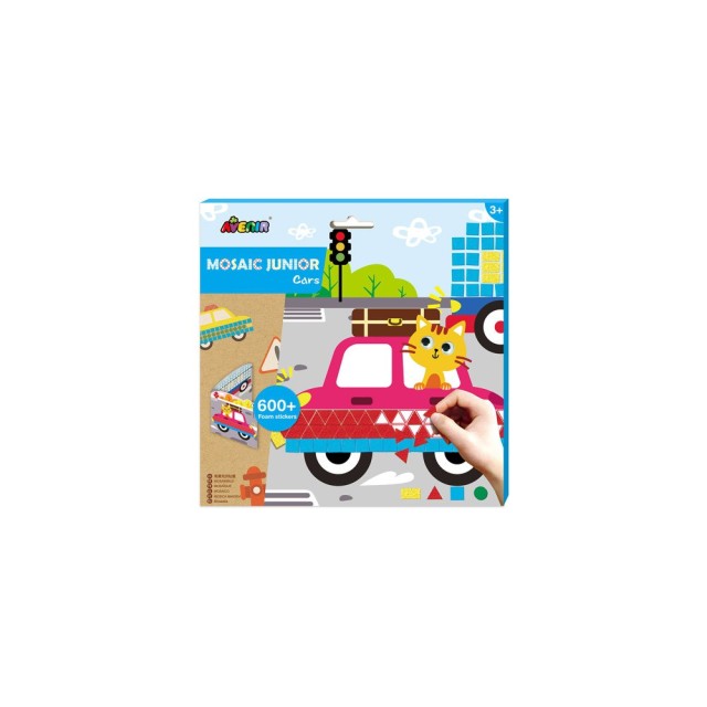 MOSAIC JUNIOR CARS 600+ STICKERS