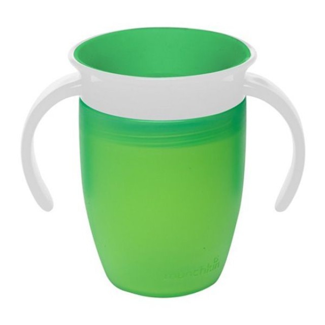 MUNCHKIN MIRACLE 360 TRAINER CUP 207ML GREEN