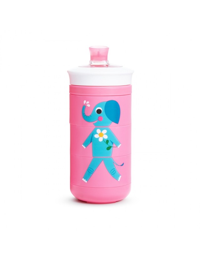 MUNCHKIN TWISTY CUP ANIMAL PINK ΕΚΠΑΙΔΕΥΤΙΚΟ ΚΥΠΕΛΛΟ 266ML