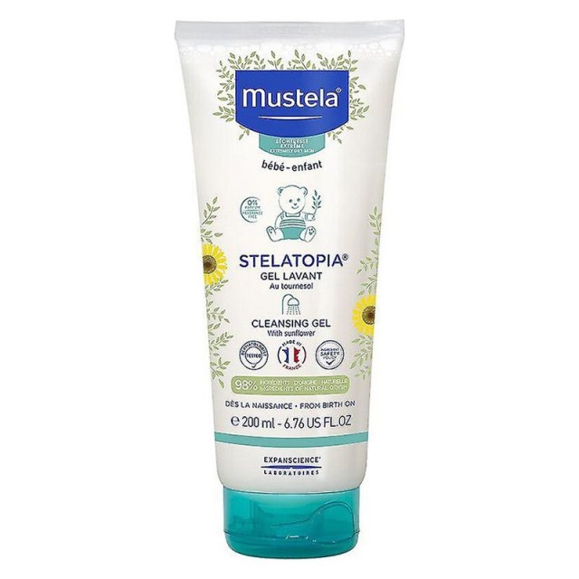 MUSTELA AT CLEANSING GEL 200ML