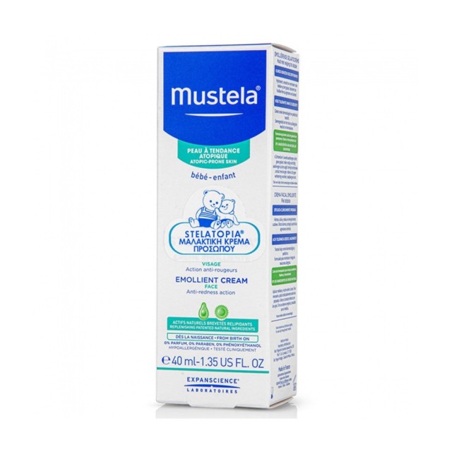 MUSTELA STELATOPIA EMOLLIENT FACE CREAM 40 ml 