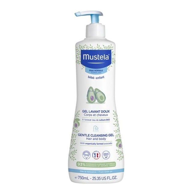 MUSTELA GENTLE CLEANSING GEL 750ML