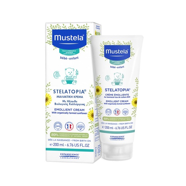 MUSTELA STELATOPIA  EMOLLIENT CREAM 200ML