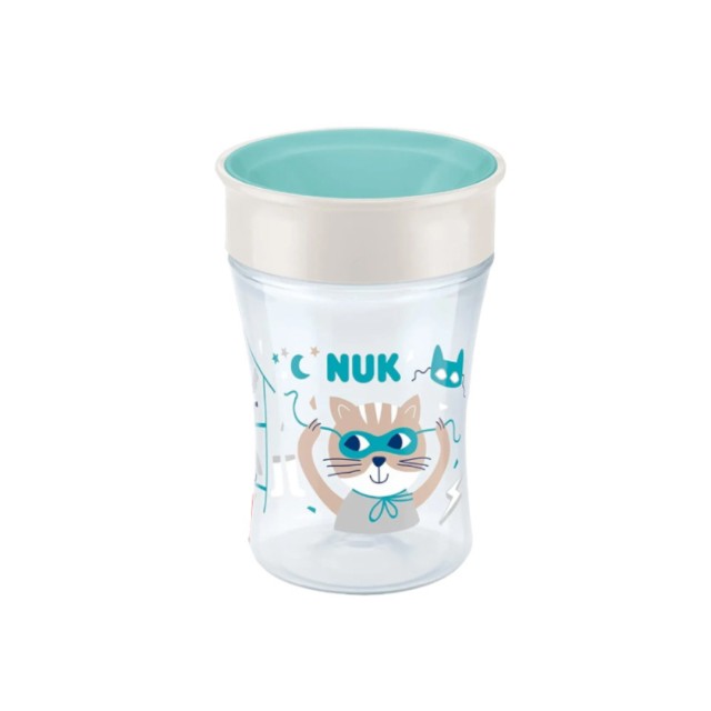 NUK ΕΚΠΑΙΔΕΥΤΙΚΟ ΠΟΤΗΡΙ MAGIC CUP 360 8 ΜΗΝΩΝ+ 230ML ΠΡΑΣΙΝΟ