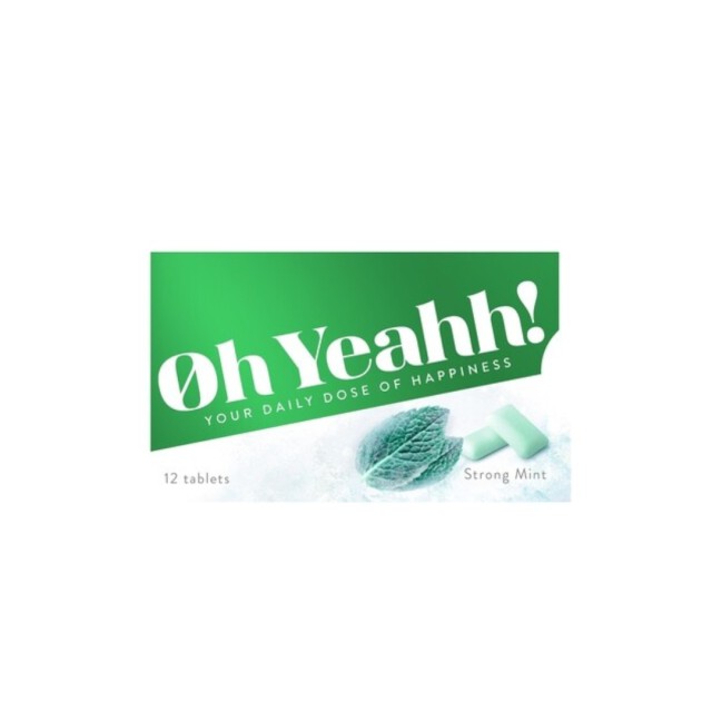 OH YEAHH CHEWING GUM STRONG MINT