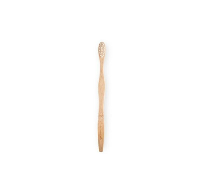 OLA BAMBOO ADULT TOOTHBRUSH MEDIUM WHITE