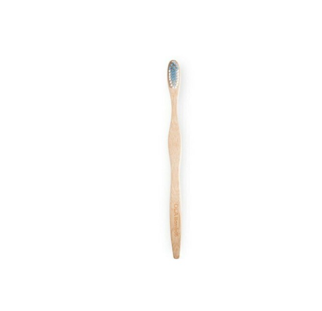 OLA BAMBOO ADULT TOOTHBRUSH ULTRA-SOFT BLUE
