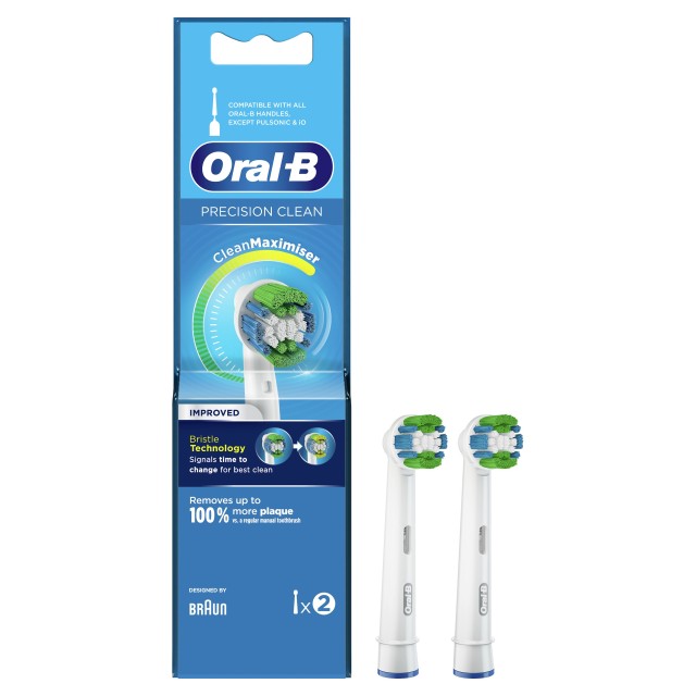 ORAL-B ΑΝΤΑΛΛΑΚΤΙΚΑ PRECISION CLEAN x2