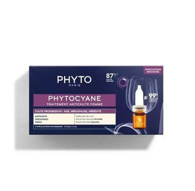 PHYTO PHYTOCYANE PROGRESSIVE ANTI-HAIR LOSS TREATMENT WOMEN