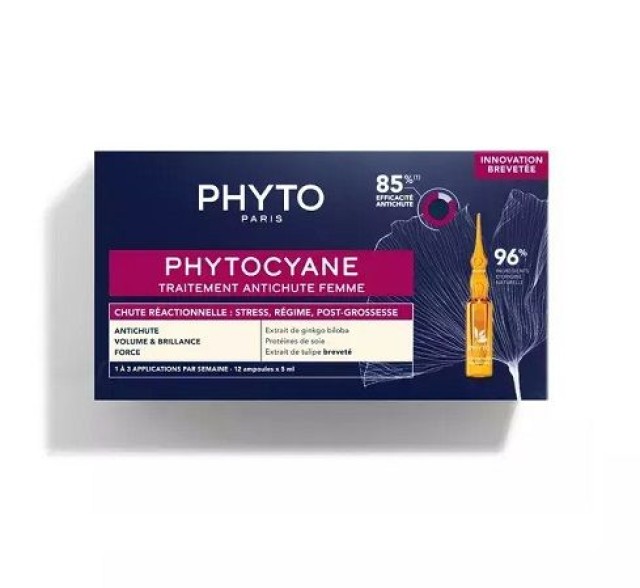 PHYTO PHYTOCYANE REACTIONAL ANTI-HAIR LOSS TREATMENT WOMEN