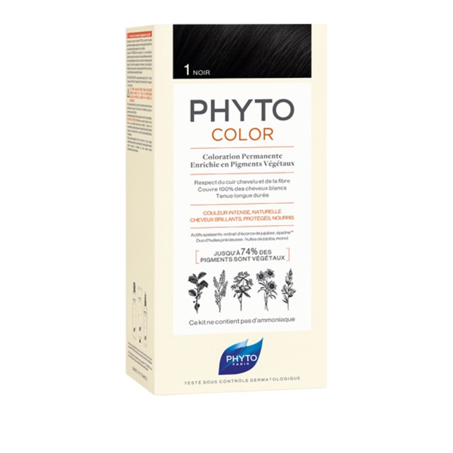 PHYTOCOLOR ΒΑΦΗ 1 BLACK