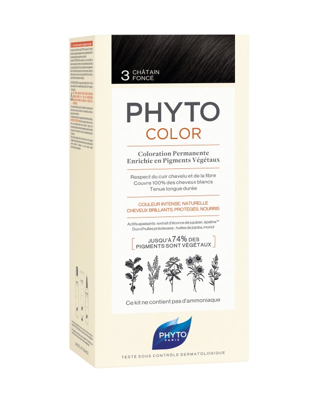 PHYTOCOLOR ΒΑΦΗ 3 DARK BROWN