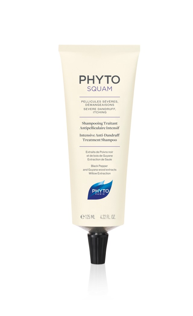 PHYTOSQUAM 1 INTENSIVE ANTI-DANDRUFF TREATMENT SHAMPOO ΕΝΤΟΝΗ ΠΙΤΥΡΙΔΑ ΚΝΗΣΜΟΣ 125 ML