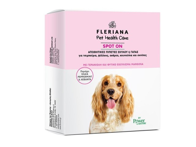 POWER HEALTH FLERIANA PET HEALTH CARE SPOT-ON, 3X5ML