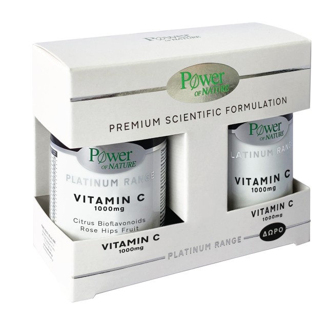 POWER HEALTH PLATINUM VIT C 1000MG 30 TABS + VIT C 1000MG 30TABS