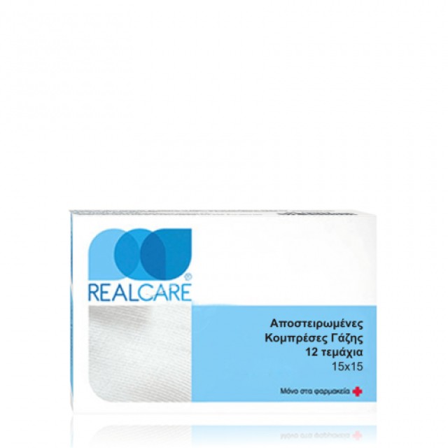 REAL CARE ΑΠΟΣΤΕΙΡΩΜΕΝΕΣ ΓΑΖΕΣ 15x15x12