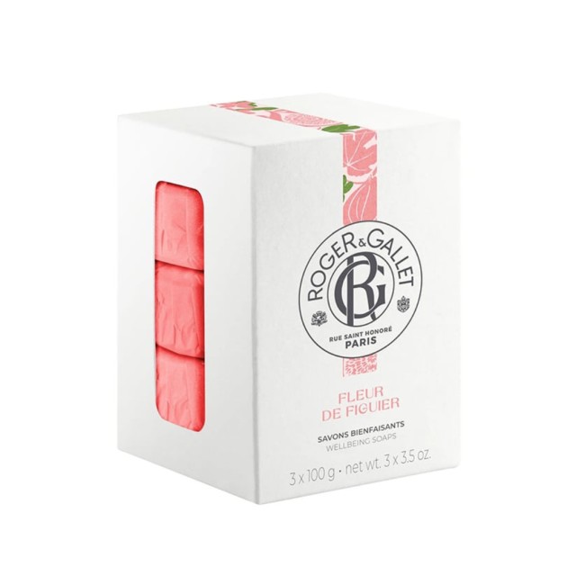 ROGER & GALLET FLEUR DE FIGUIER ΣΑΠΟΥΝΙ 100G X3