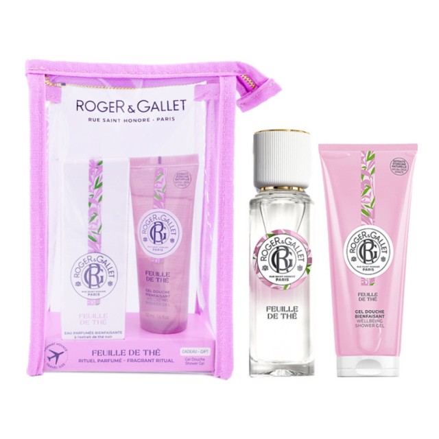 ROGER & GALLET ΠΑΚΕΤΟ FEUILLE DE THE EAU PARFUM 30ML & ΔΩΡΟ GEL DOUCHE 50ML