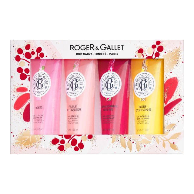 ROGER & GALLET SET NOEL DOUCHE 4X50ML 22