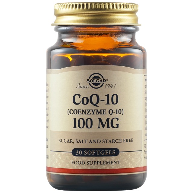 SOLGAR COENZYME Q-10 100MG VEGICAPS 30S