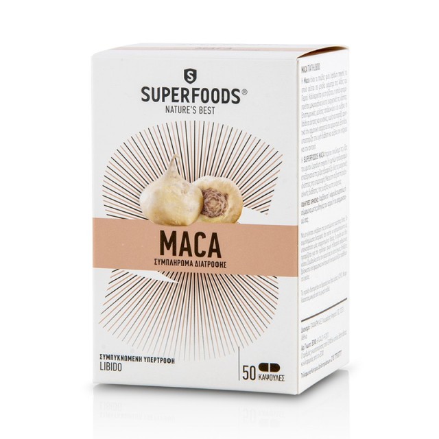 SUPERFOODS MACA 50 CAPS