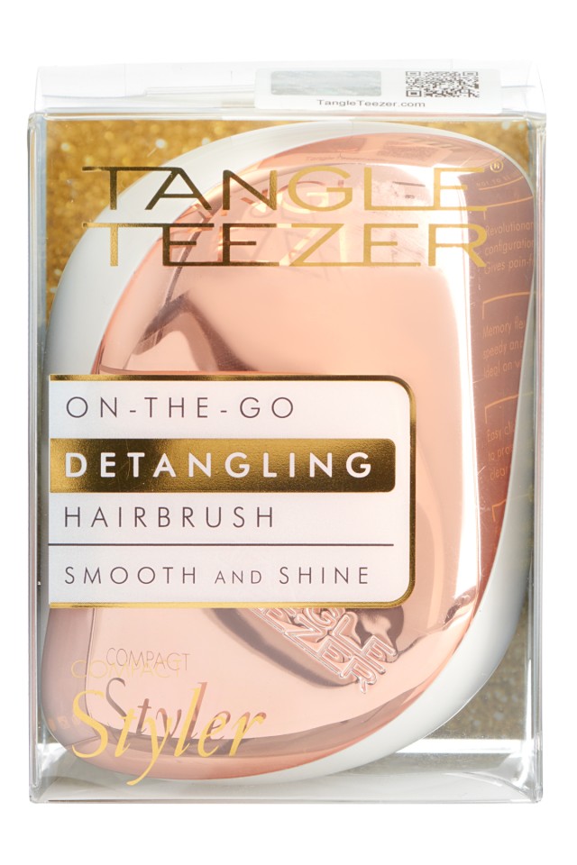 TANGLE TEEZER COMPACT STYLER  ROSE GOLD /IVORY