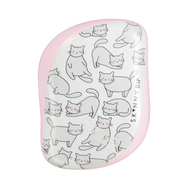 TANGLE TEEZERCOMPACT STYLER SKINNY DIP CAT PRINT