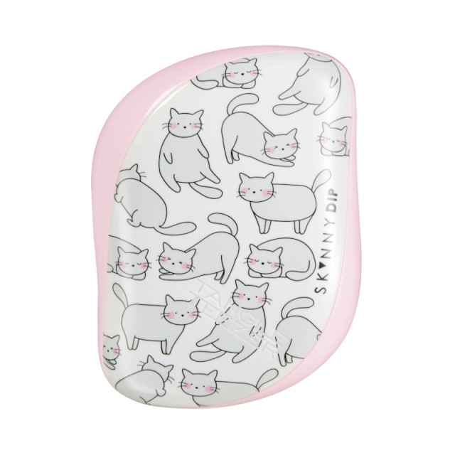 TANGLE TEEZERCOMPACT STYLER SKINNY DIP CAT PRINT