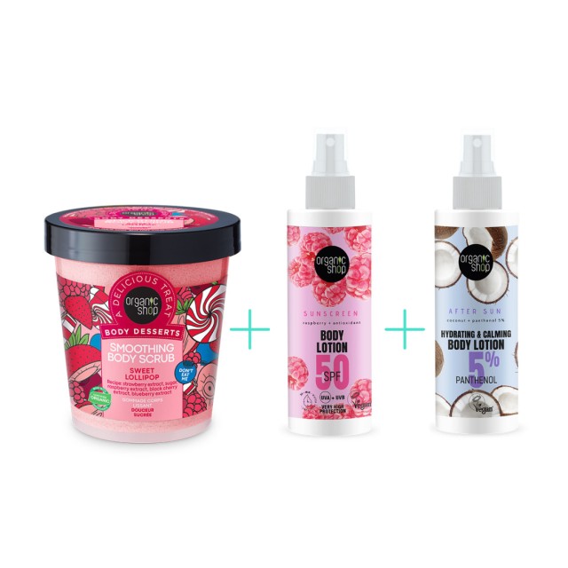 TEALBOX X ORGANIC SHOP -  SUMMER BODY SET