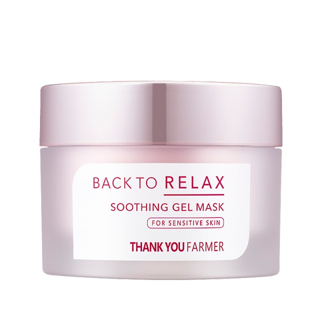 THANK YOU FARMER BACK TO RELAX SOOTHING OVERNIGHT GEL MASK 100ML