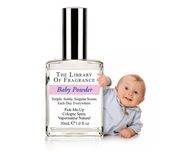 THE LIBRARY OF FRAGRANCE BABY POWDER COLOGNE SPRAY 30ML