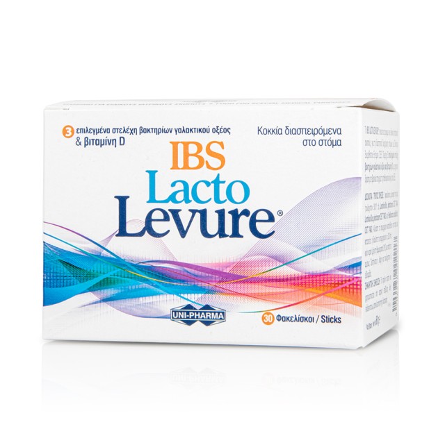 UNI-PHARMA LACTOLEVURE IBS (BT X 30 STICKS) ΠΡΟΒΙΟΤΙΚΑ  