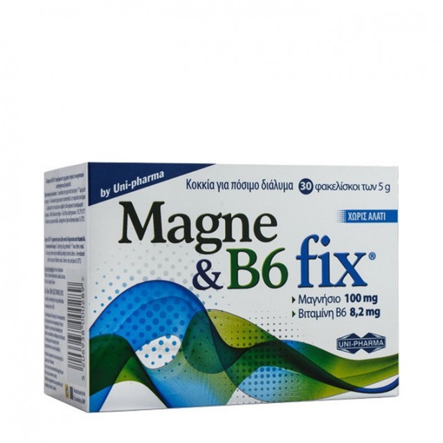 UNI-PHARMA MAGNE & B6 FIX 30 SACHETS  