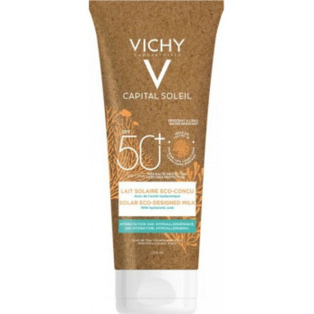 VICHY CAPITAL SOLEIL ΑΝΤΗΛΙΑΚΟ ΓΑΛΑΚΤΩΜΑ ECO ΠΡΟΣΩΠΟ & ΣΩΜΑ SPF50 200ML