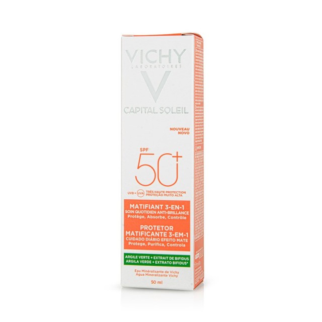 VICHY CAPITAL SOLEIL ΑΝΤΗΛΙΑΚΟ ΚΑΤΑ ΤΗΣ ΛΙΠΑΡΟΤΗΤΑΣ SPF50 50ML
