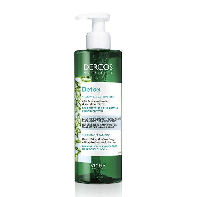 VICHY DERCOS NUTRIENTS DETOX PURIFYING SHAMPOO 250ML