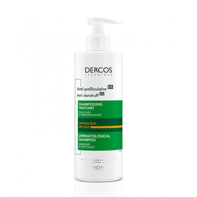 VICHY DERCOS ΣΑΜΠΟΥΑΝ ΚΑΤΑ ΤΗΣ ΠΙΤΥΡΙΔΑΣ ΞΗΡΑ 390ml