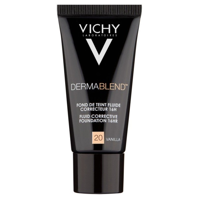 VICHY DERMABLEND CORRECTIVE FOUNDATION 20 VANILLA 30ML