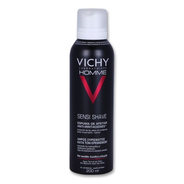 VICHY HOMME MOUSSE A RASER ANTI-IRRITATION 200ML