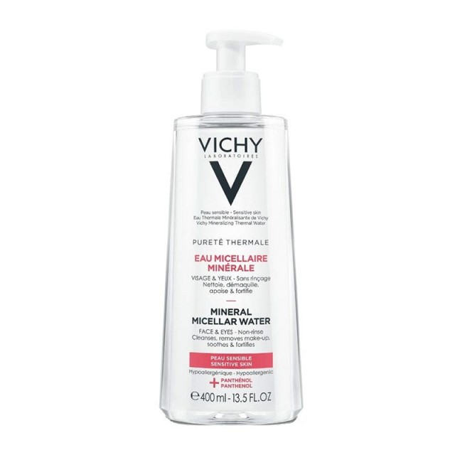 VICHY PURETE THERMALE MICELLAIRE WATER SENSITIVE PUMP 400ML