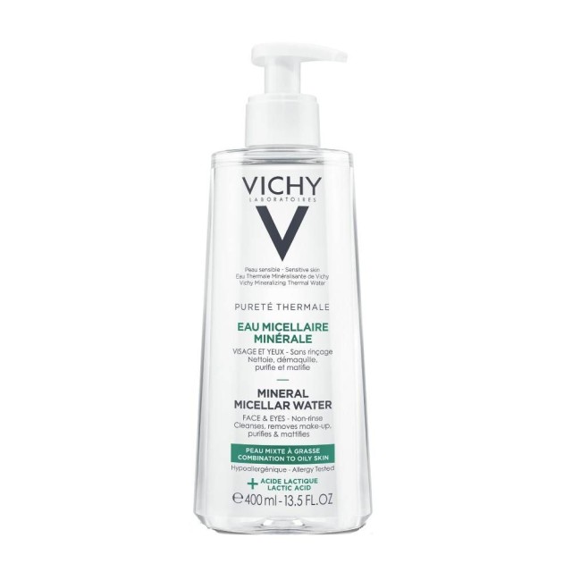 VICHY PURETE THERMALE MICELLAIRE WATER OILY 400ML