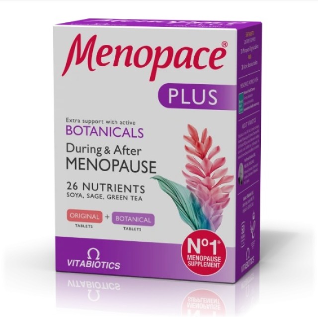 VITABIOTICS MENOPACE PLUS 28TABS & 28TABS