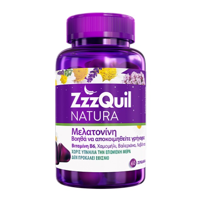 ZZZQUIL ΜΕΛΑΤΟΝΙΝΗ ΖΕΛΕΔΑΚΙ 24X60CTS  